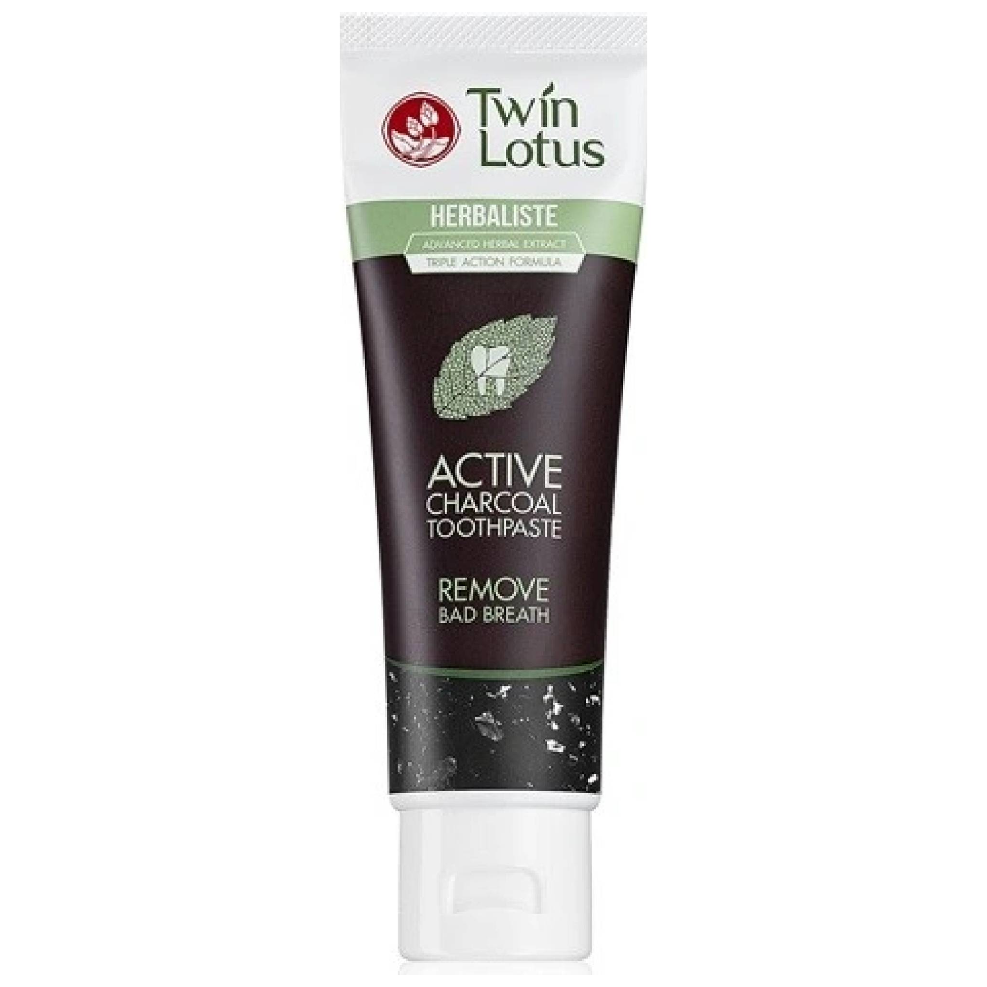 Twin Lotus - Active Charcoal 150 g. - Made in Thailand