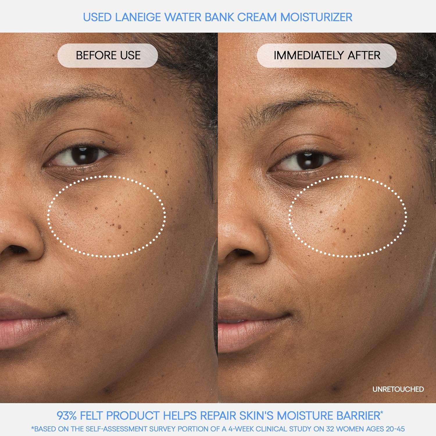 Laneige - Water Bank Blue Hyaluronic Moisture Cream Refill 50ml.
