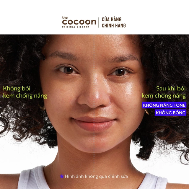 Cocoon Vietnam - Winter Melon Sunscreen SPF 50+ PA++++ UVA-PF 37 (Kem Chống Nắng Bí Đao) with Winter Melon Extract & Antioxidants 50ml.