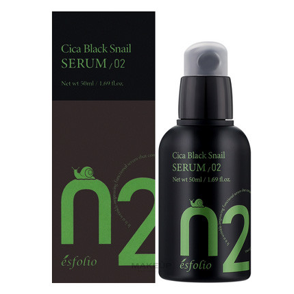 Esfolio - Cica Black Snail Serum 50ml.