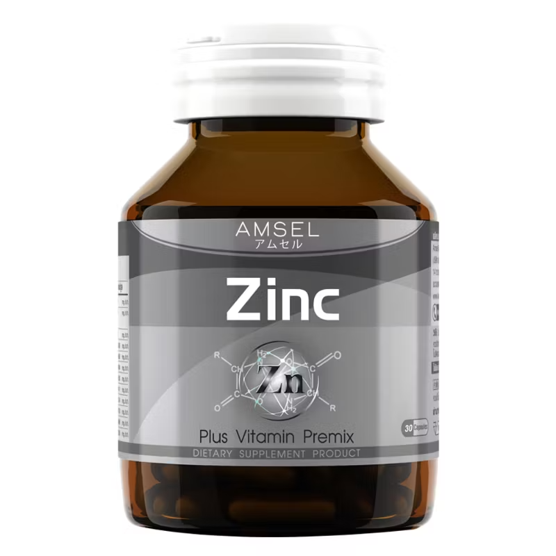 Amsel - Zinc Plus Vitamin Premix (30 capsules)