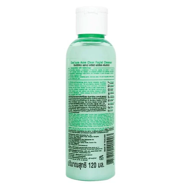 Oxe Cure - Acne Clear Facial Cleanser 120ml.