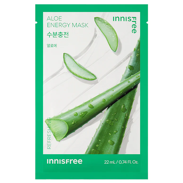 Innisfree - Squeeze Energy Mask Aloe 22ml. (Pack of 3)