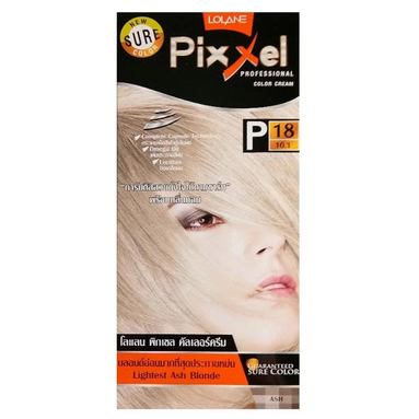 Lolane - Pixxel Color Cream P18 - Lightest Ash Blonde 50g.