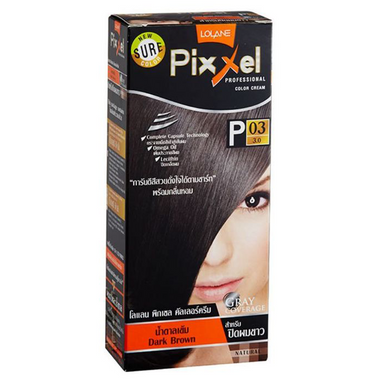 Lolane - Pixxel Color Cream P03 - Dark Brown 50g.