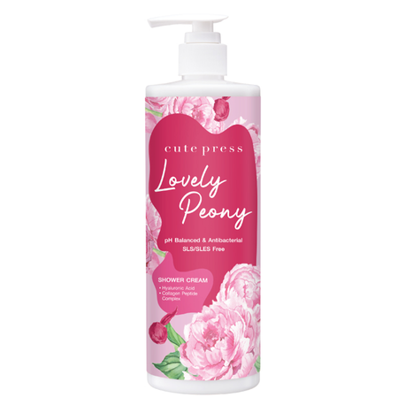 Cute Press - Lovely Peony Shower Cream 490ml.