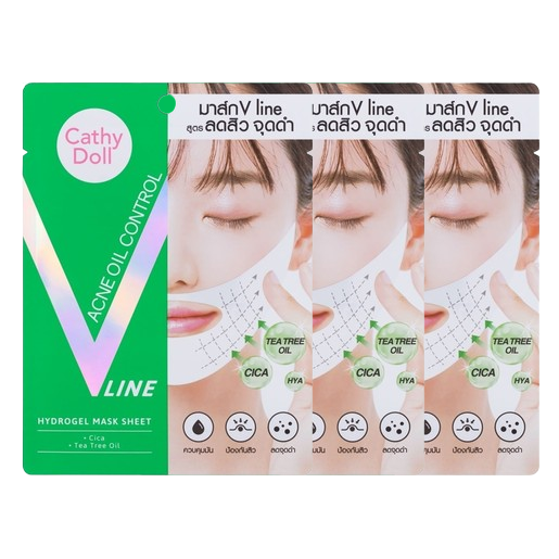 Cathy Doll - Acne V Line Mask (Pack of 3)