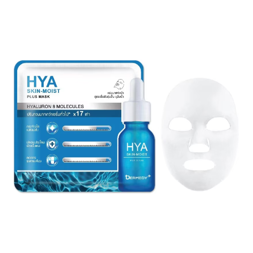 Dermedy - Hyaluron HYA Skin-Moist Plus Mask 25ml. (Pack of 3)