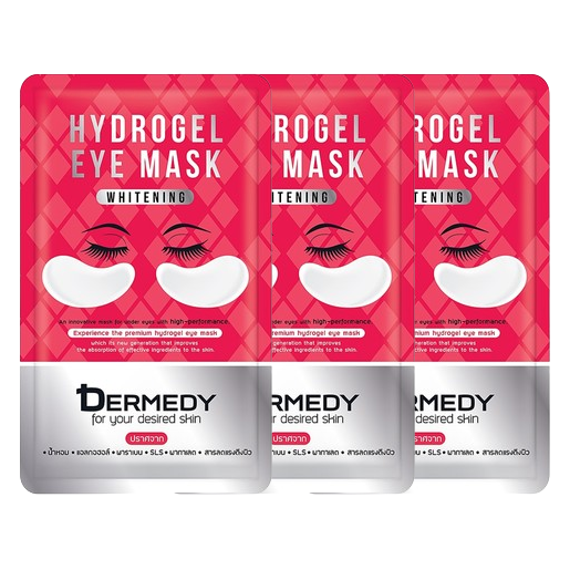 Dermedy - Whitening Hydrogel Eye Mask 6g. (Pack of 3)