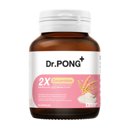 Dr.PONG - 2X Ceramides From Rice Extract Plus Wheat Extract (30 capsules)