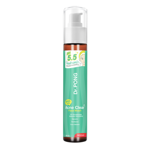 Dr.PONG - P55 BHA Acne Clear Face Wash 100ml.