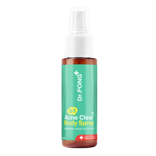 Dr.PONG - B3 Acne Clear Body Spray 60ml.