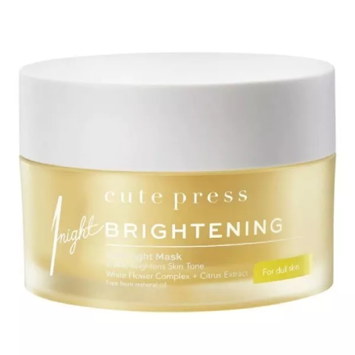 Cute Press - 1 Night Brightening Overnight Mask 50g.