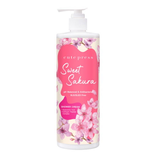 Cute Press - Sweet Sakura Shower Cream 490ml.