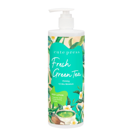 Cute Press - Fresh Green Tea Firming Body Lotion 490ml.