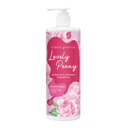 Cute Press - Lovely Peony Shower Cream 490ml.