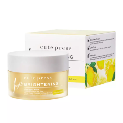 Cute Press - 1 Night Brightening Overnight Mask 50g.