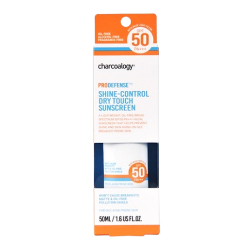 Charcoalogy - Prodefense Shine-Control Dry Touch Sunscreen SPF50 PA+++ 50ml.