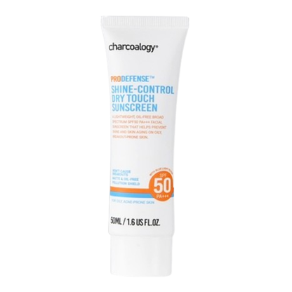 Charcoalogy - Prodefense Shine-Control Dry Touch Sunscreen SPF50 PA+++ 50ml.