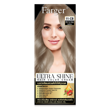 Farger - 11-CB - Milk Tea Beige, Ultra Shine Color Cream 100g.