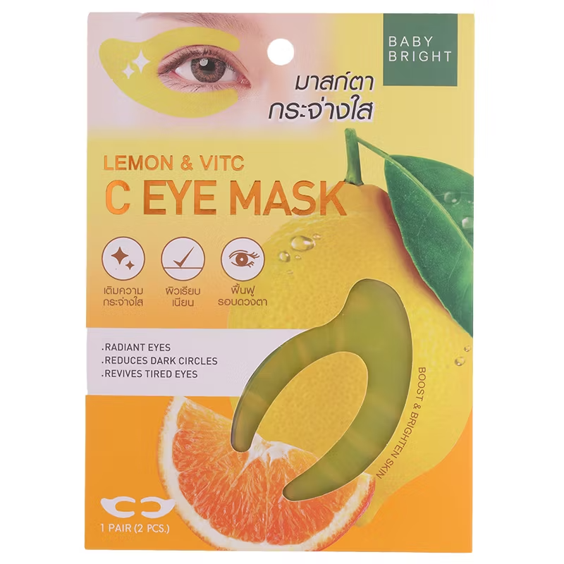 Baby Bright - Lemon & VitC C Eye Mask 7g. (Pack of 3 pairs)