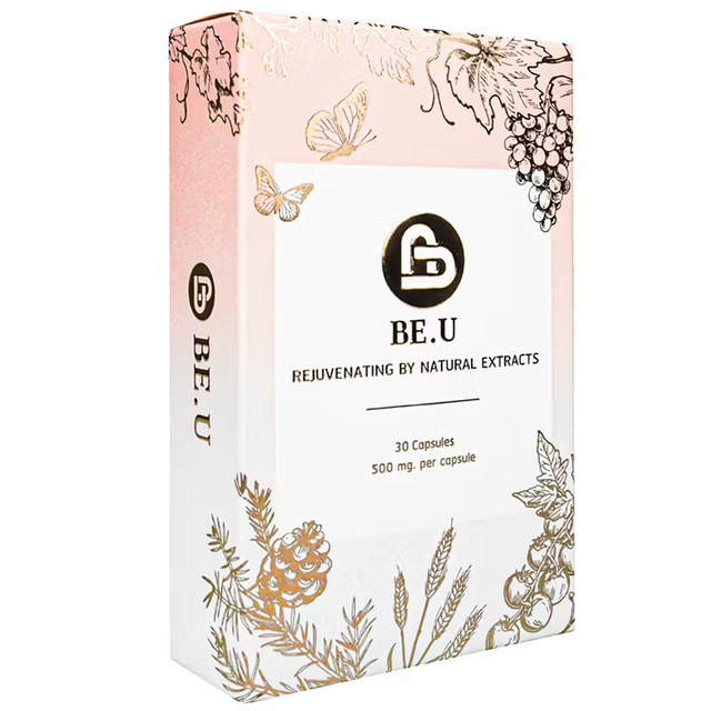 BE.U - Rejuvenating By Natural Extracts Supplement (30 capsules / 500mg. each)