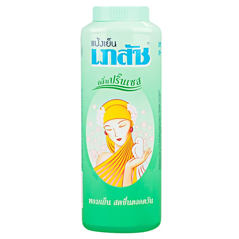 Bheasaj - Cooling Talc Powder, Princess Scent 200 g. - Made in Thailand