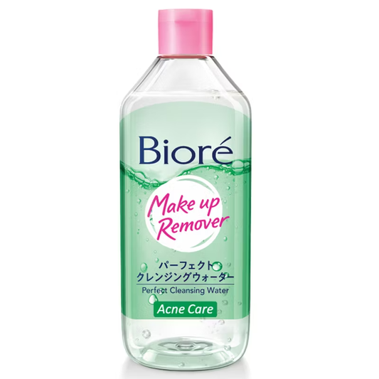 Biore - Perfect Cleansing Water Makeup Remover Acne Care 400ml.