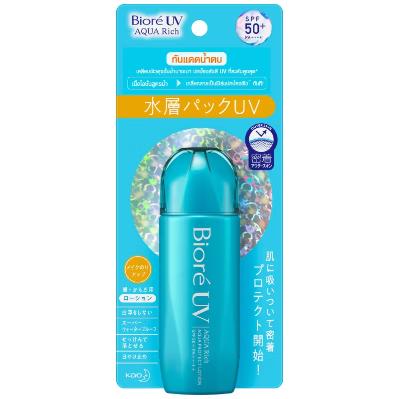 Biore - UV Aqua Rich Aqua Protect Lotion SPF50+ PA++++ 70ml.