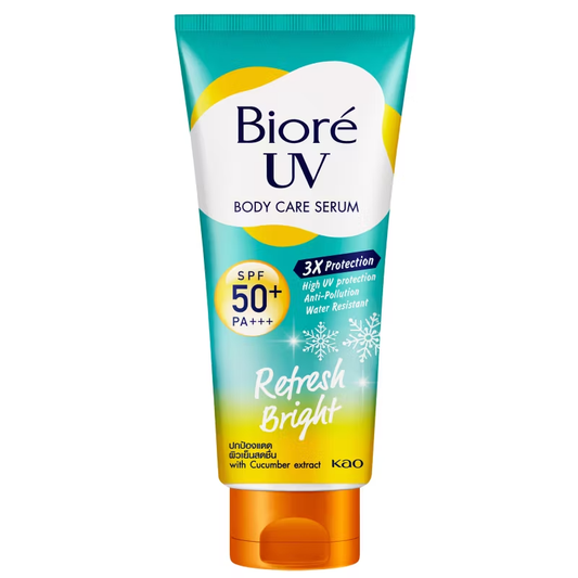 Biore - UV Body Care Serum Refresh Bright SPF50+ PA+++ 150ml.