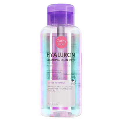 Cathy Doll - Hyaluron Cleansing Oil in Water 500ml.