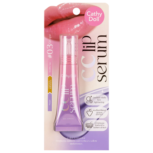 Cathy Doll - CC Lip Serum Color Corrector - Grape 10g.