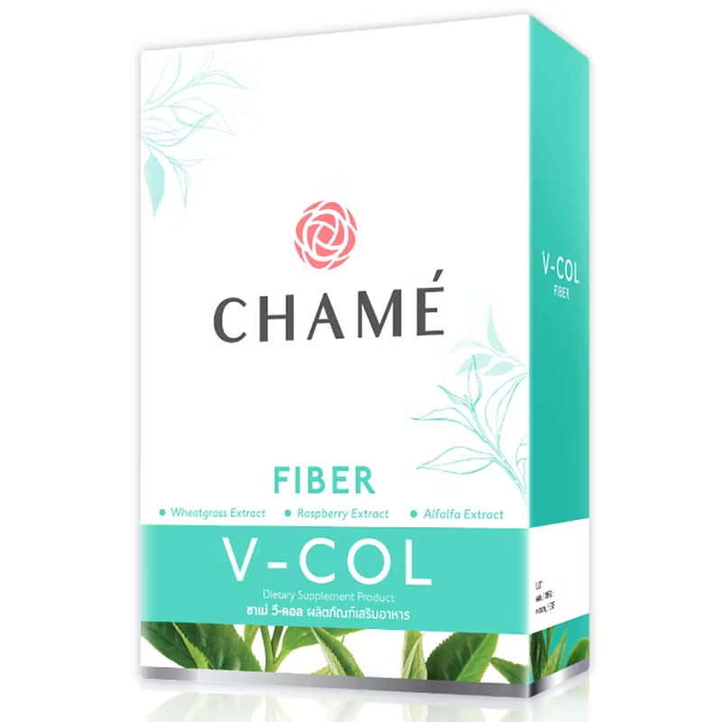 Chame' - Fiber V-Col (5 Sachets) - Made in Thailand