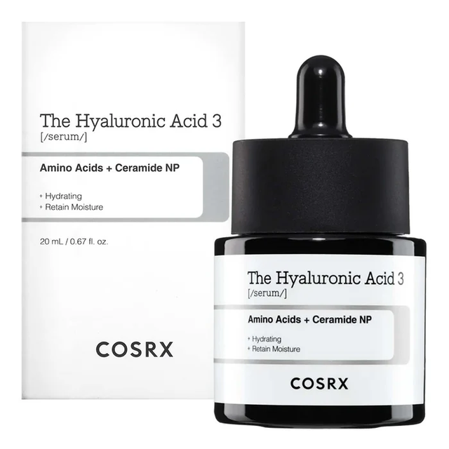 COSRX - The Hyaluronic Acid 3 Serum, Amino Acids + Ceramide NP 20ml.