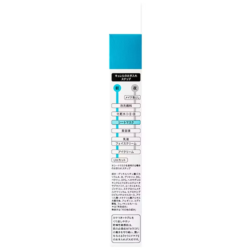Curel - Curél Intensive Moisture Care Moisture Repair Sheet Mask (4 masks - 27ml. each)