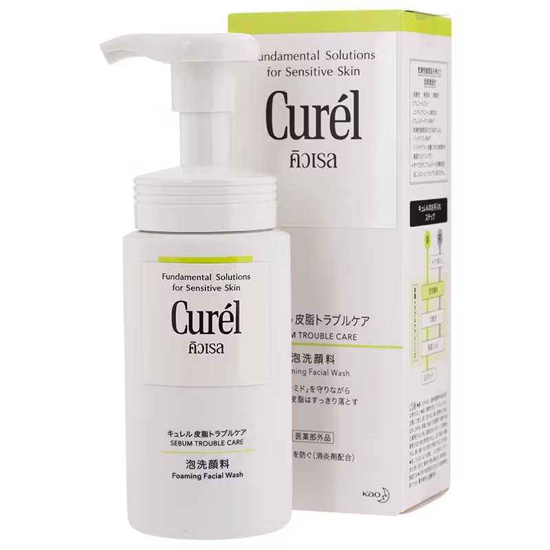 Curel - Curél Sebum Care Foaming Wash 150ml.