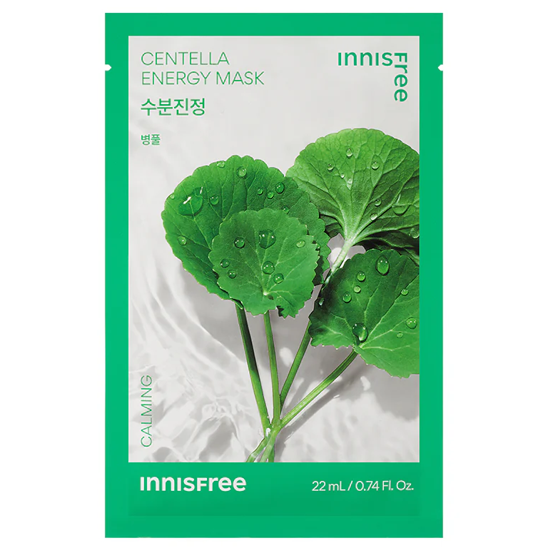 Innisfree - Squeeze Energy Mask Centella 22ml. (Pack of 3)