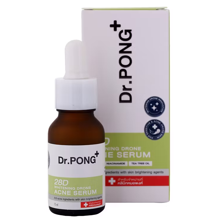 Dr.PONG - 28D Whitening Acne Serum 15ml.
