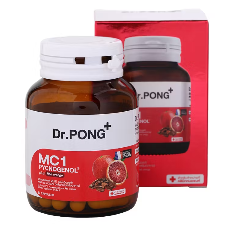 Dr.PONG - MC1 Pycnogenol Plus Red Orange Extract (30 capsules)