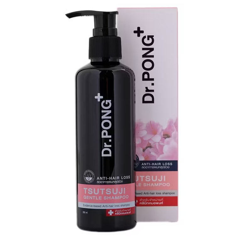Dr.PONG - Tsutsuji Gentle Shampoo 200ml.