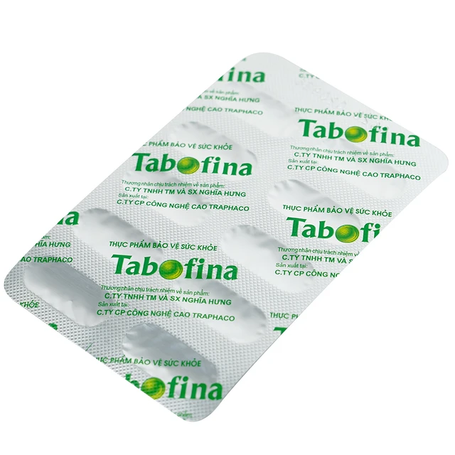 Traphaco - Tabofina - Herbal Digestive and Laxative Supplement Viên Uống Thảo Dược Thực Phẩm Bổ Sung Tiêu Hóa (30 Capsules)