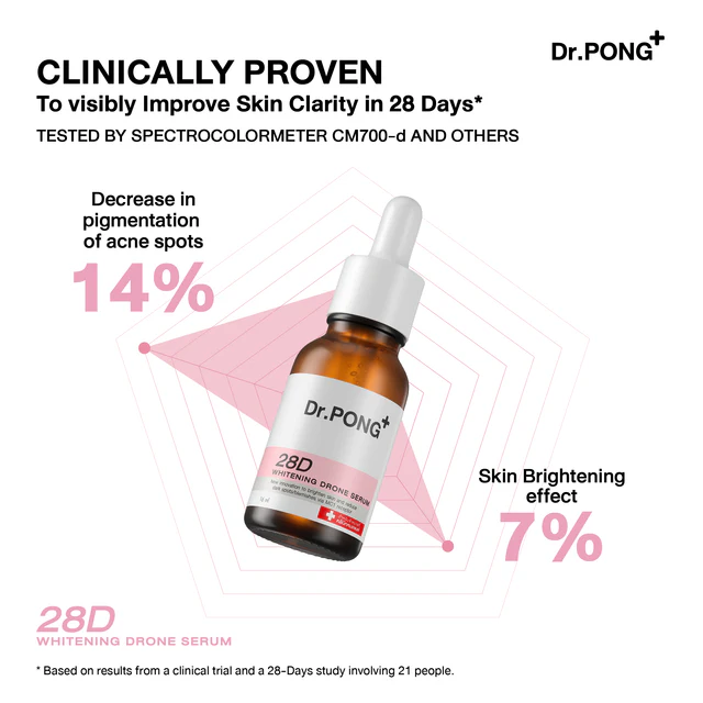 Dr.PONG - 28D Whitening Drone Serum 16ml.