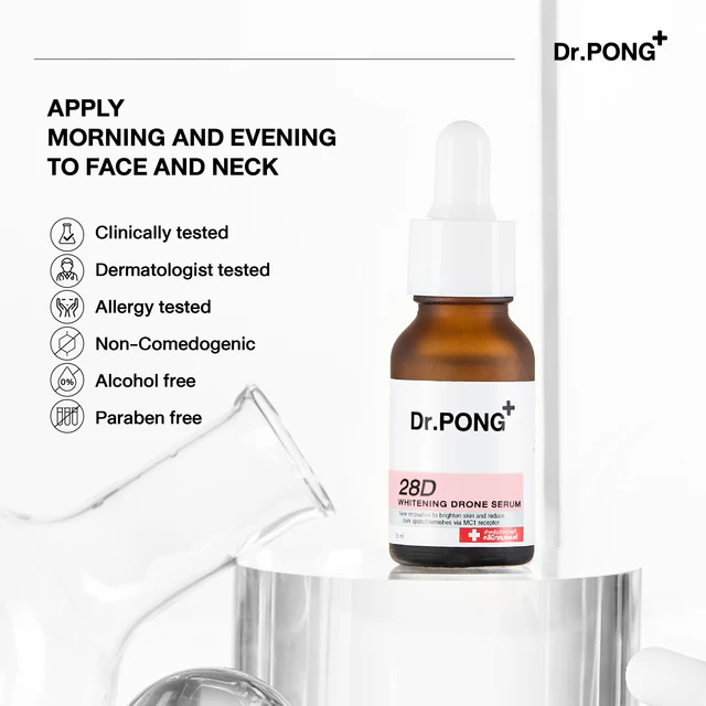 Dr.PONG - 28D Whitening Drone Serum 16ml.
