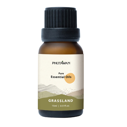 Phutawan - Intree Organic Mountain, Organic Essential Oil, Grassland 15ml.