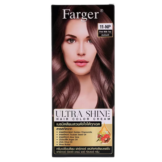 Farger - 11-NP - Pink Milk Tea, Ultra Shine Color Cream 100g.