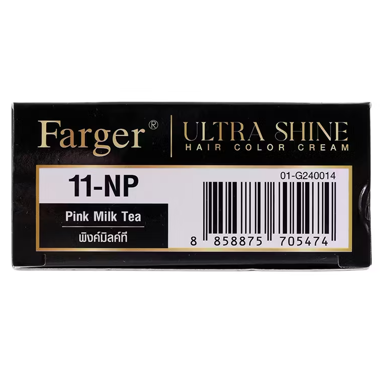 Farger - 11-NP - Pink Milk Tea, Ultra Shine Color Cream 100g.