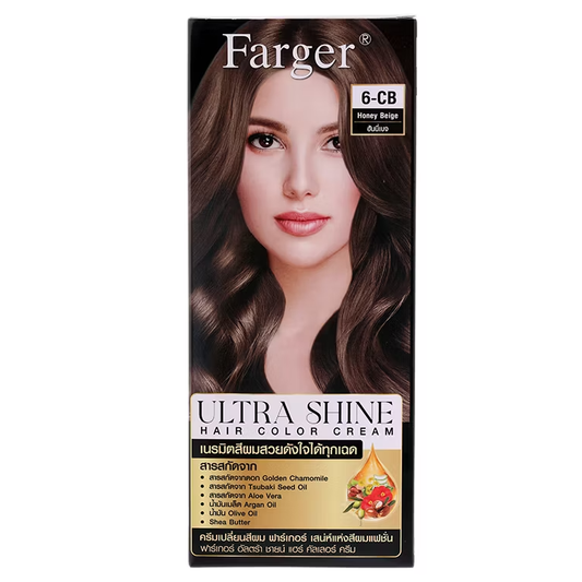 Farger - 6-CB - Honey Beige, Ultra Shine Color Cream 100g.