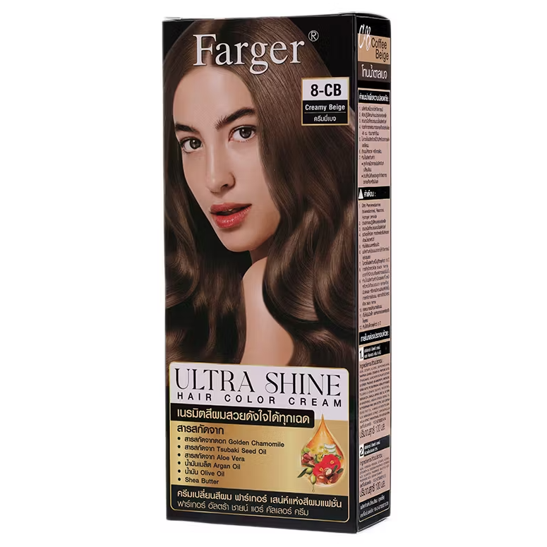 Farger - 8-CB - Creamy Beige, Ultra Shine Color Cream 100g.