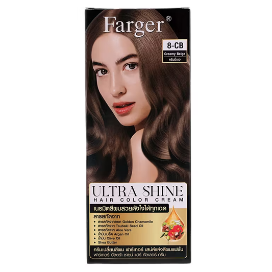 Farger - 8-CB - Creamy Beige, Ultra Shine Color Cream 100g.