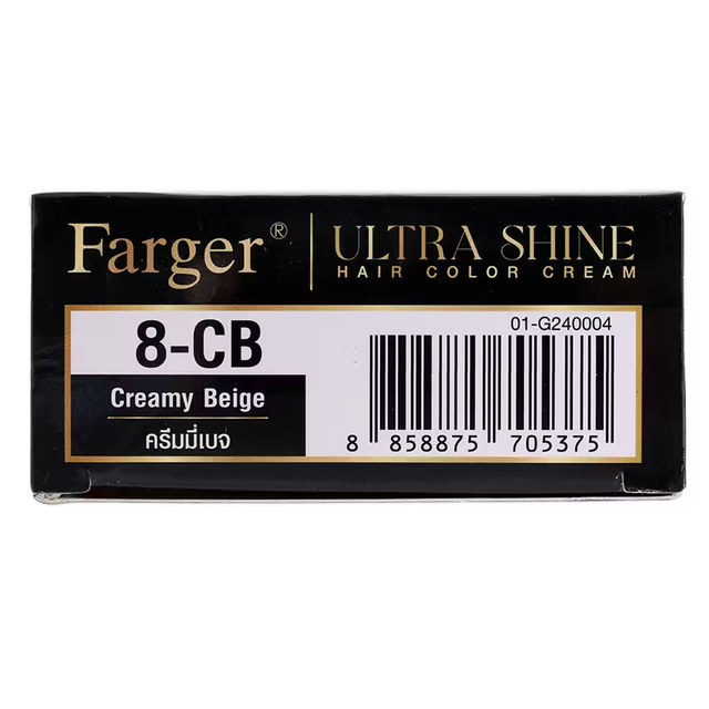 Farger - 8-CB - Creamy Beige, Ultra Shine Color Cream 100g.